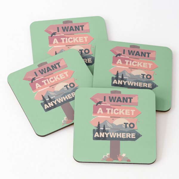 Item preview, I want adventure in the great wide somewhere - gift for travel lovers designed and sold by hyggekrog.