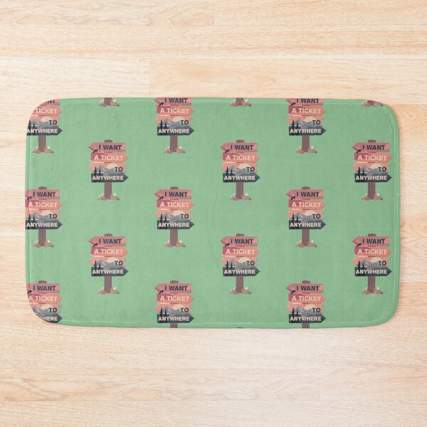 Item preview, I want adventure in the great wide somewhere - gift for travel lovers designed and sold by hyggekrog.