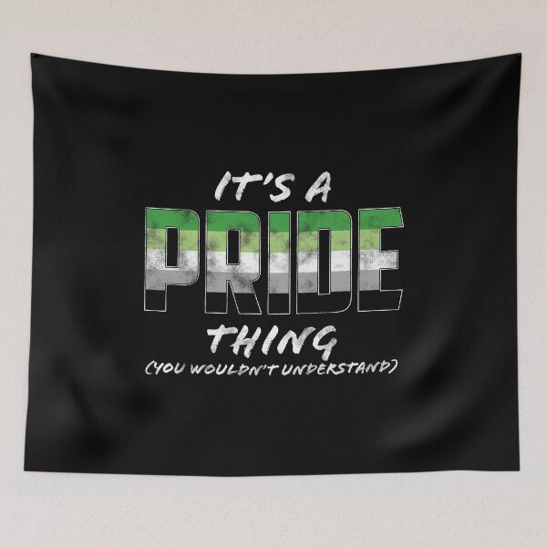 Item preview, It's a Pride Thing - Aromantic Pride Flag designed and sold by Patrick Hiller.