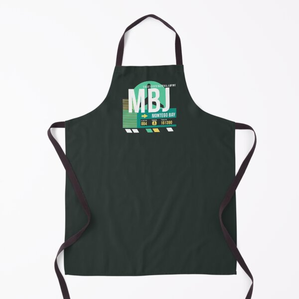 Item preview, Montego Bay (MBJ) Jamaica Airport Code Baggage Tag designed and sold by SLAG-Creative.