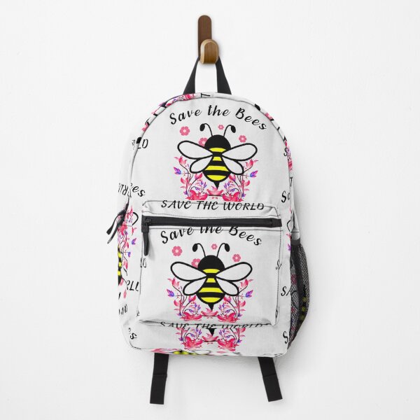 Item preview, SAVE THE BEES SAVE THE WORLD BLACK designed and sold by keemo2o.