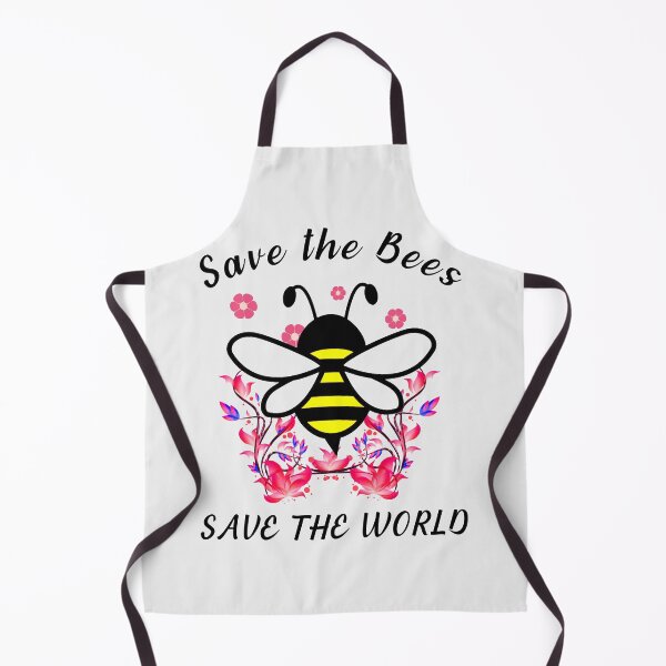 Item preview, SAVE THE BEES SAVE THE WORLD BLACK designed and sold by keemo2o.
