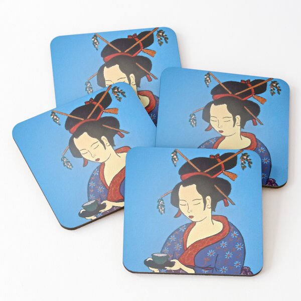 Item preview, Geisha with cup designed and sold by Shulie1.