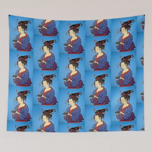 Item preview, Geisha with cup designed and sold by Shulie1.