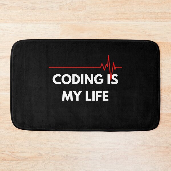 Item preview, Coding Is My Life | Geek Collection designed and sold by Viombhte-Prints.