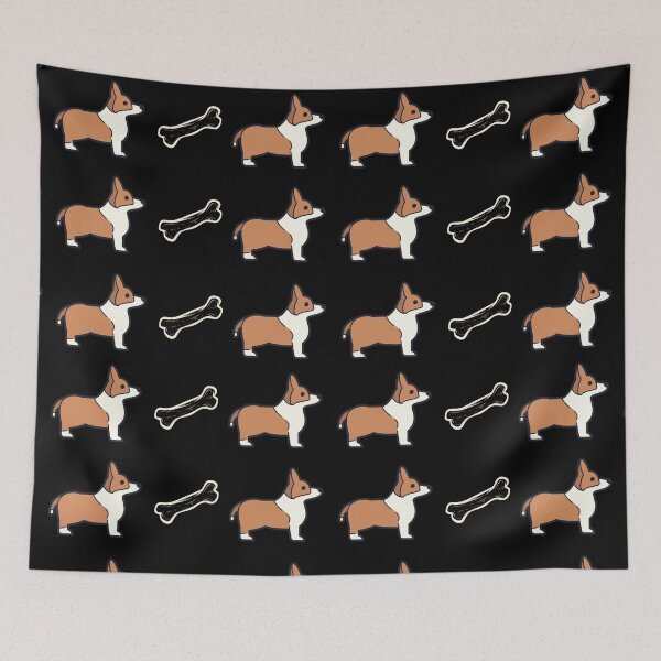 Item preview, Pembroke Welsh Corgi Dog Breed Pattern designed and sold by Maful.