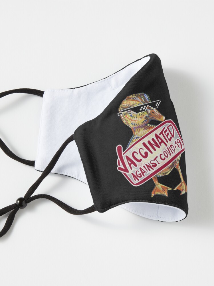 Alternate view of COVID-19 Vaccine Duckleeng Mask