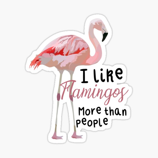 Item preview, F is for Flamingo,Flamingo Illustration – Graceful Tropical Bird Artwork designed and sold by PrettylittlepastelUk.