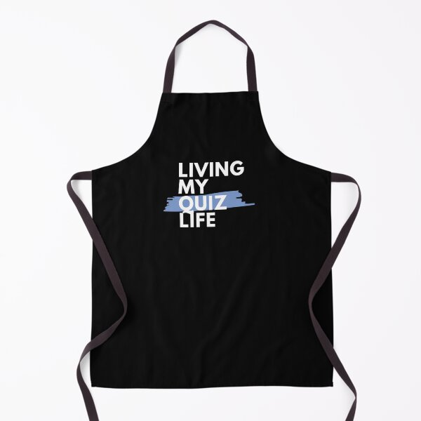 Item preview, Living my Quiz Life Blue designed and sold by PaynesPopUpQuiz.