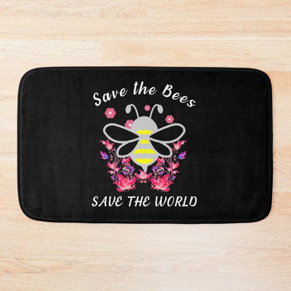 Item preview, SAVE THE BEES SAVE THE WORLD WHITE designed and sold by keemo2o.