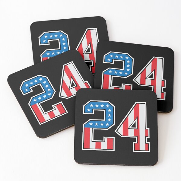 Artikelvorschau, 24 American Classy Numbers vierundzwanzig Flagge der Vereinigten Staaten entworfen und verkauft von Urosek.