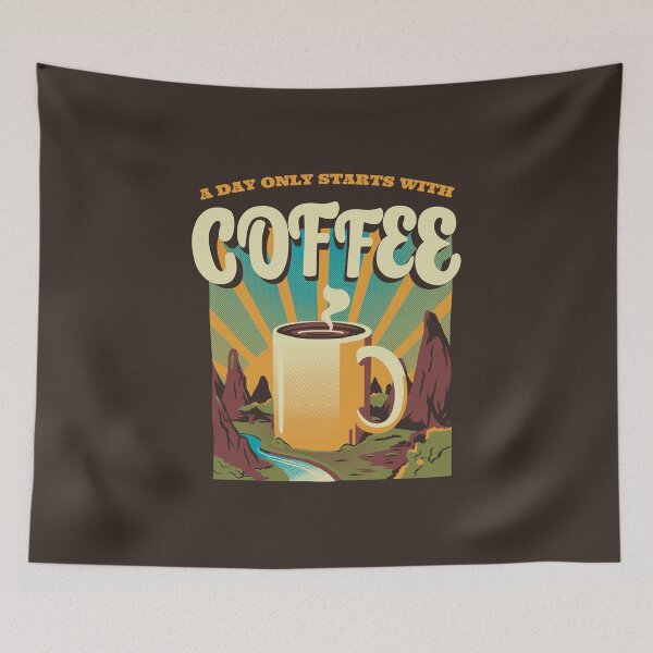 Item preview, Good Morning Coffee Camping designed and sold by Tobe Fonseca®.