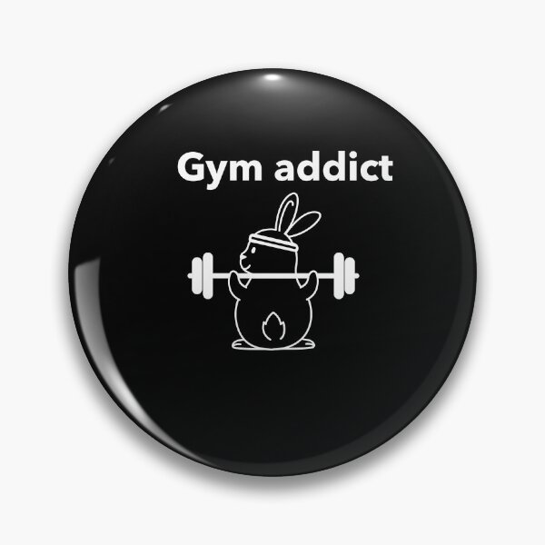 Item preview, Cute bunny with a barbell - gym addict designed and sold by GLwithUs.