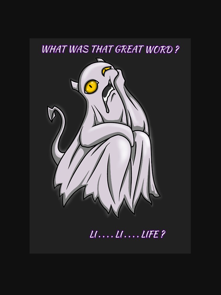Thumbnail 7 of 7, Classic T-Shirt, Thoughtful Ghost designed and sold by 4LORDS.