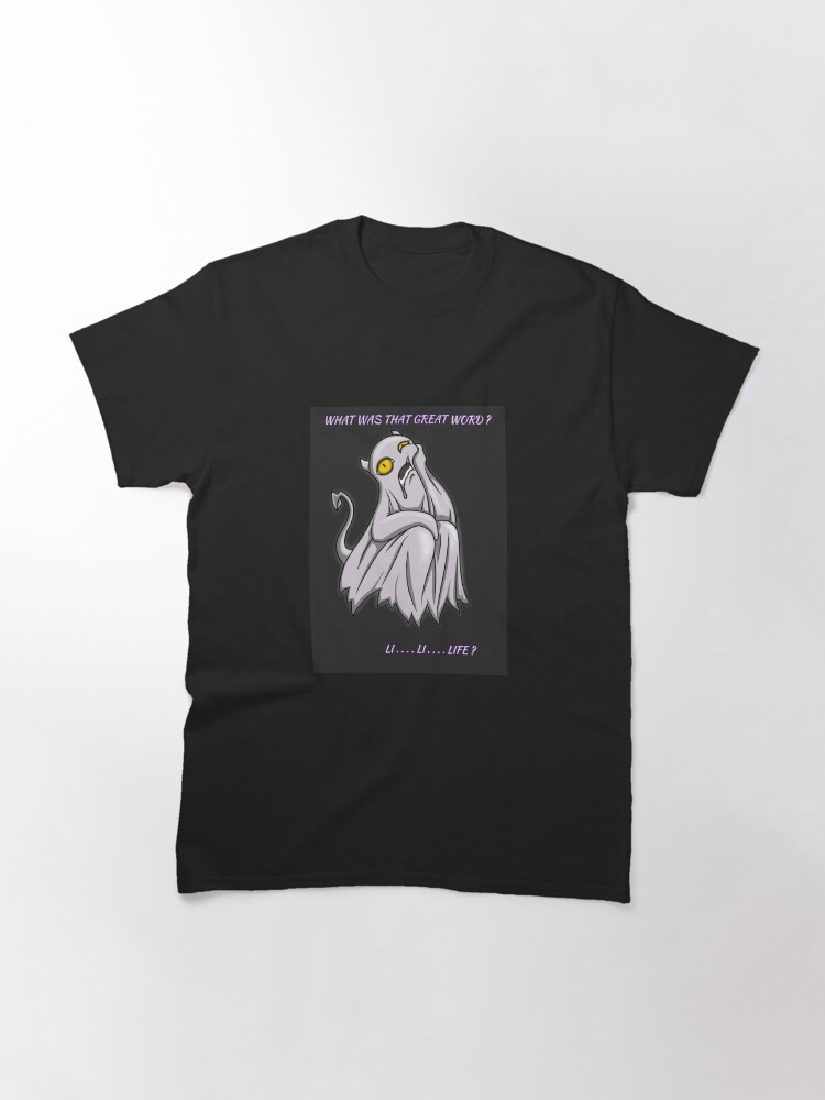 Thumbnail 3 of 7, Classic T-Shirt, Thoughtful Ghost designed and sold by 4LORDS.