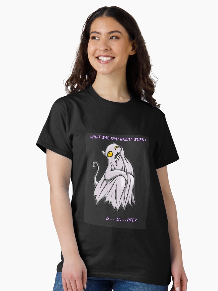 Thumbnail 1 of 7, Classic T-Shirt, Thoughtful Ghost designed and sold by 4LORDS.