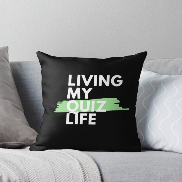 Item preview, Living my Quiz Life Green designed and sold by PaynesPopUpQuiz.