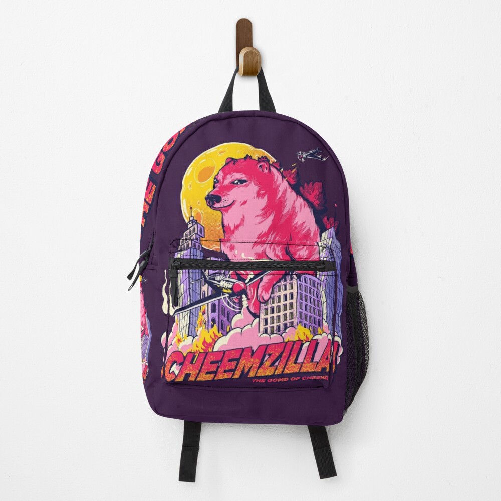 Disover Cheemzilla - The Gomd Of Cheemse Backpacks