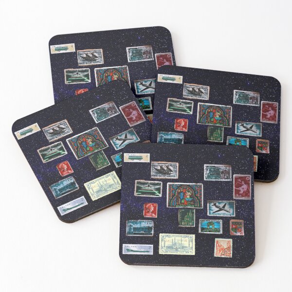 Item preview, STAMPS IN SPACE designed and sold by WokeWords.
