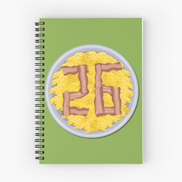 Item preview, 26 Birthday Number in Bacon and Eggs Breakfast designed and sold by emkayhess.