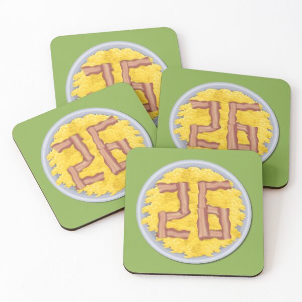 Item preview, 26 Birthday Number in Bacon and Eggs Breakfast designed and sold by emkayhess.