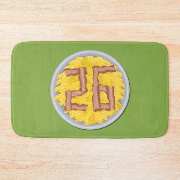 Item preview, 26 Birthday Number in Bacon and Eggs Breakfast designed and sold by emkayhess.