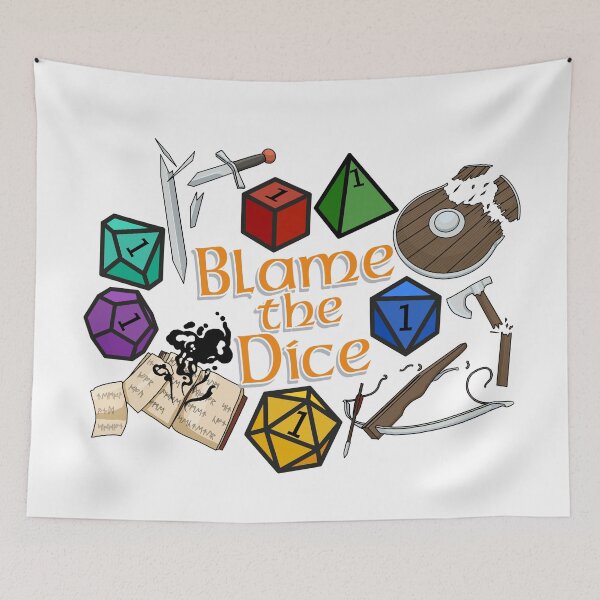 Item preview, Blame the Dice designed and sold by rakath.