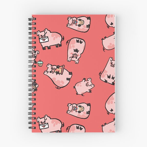 Item preview, Cute Cartoon Piggy Pattern Pusheen Style designed and sold by Porkzby.