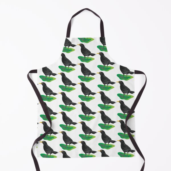 Item preview, Blackbird Garden Bird Illustration designed and sold by BijouArt.