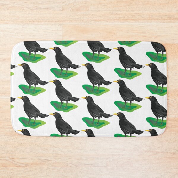 Item preview, Blackbird Garden Bird Illustration designed and sold by BijouArt.