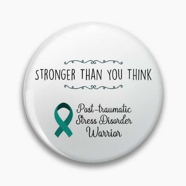 Item preview, PTSD Warrior, Post-traumatic Stress Disorder Awareness designed and sold by AnsDesigns.