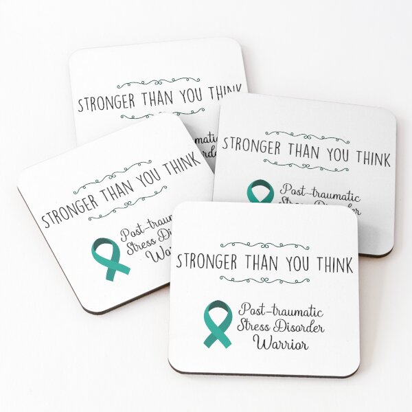 Item preview, PTSD Warrior, Post-traumatic Stress Disorder Awareness designed and sold by AnsDesigns.