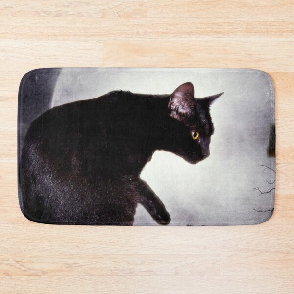 Item preview, Black Cat good luck Cats feline lovers Horror Moon designed and sold by Coolstuff4you71.