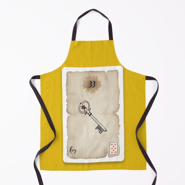 Item preview, Lenormand Key Card - Hand Drawn designed and sold by TheMaverickSage.