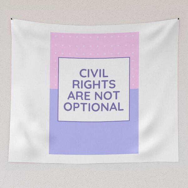 Item preview, Civil rights are not optional designed and sold by Delicarte.