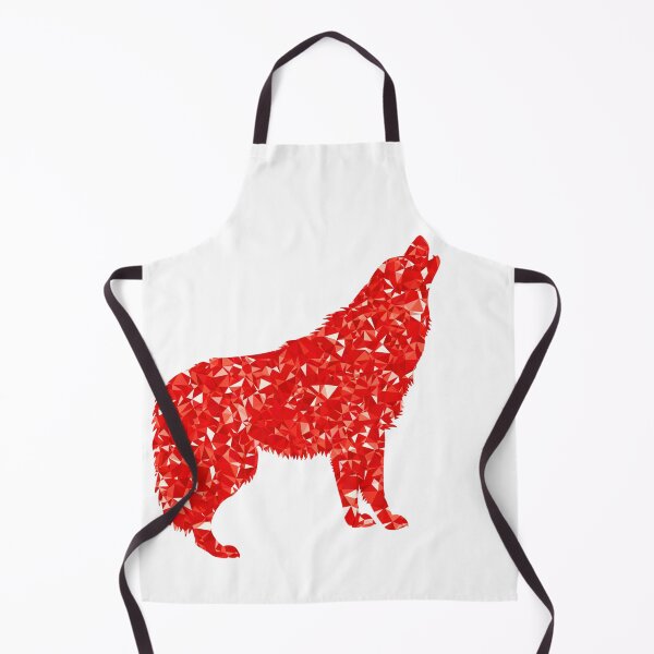 Item preview, Ruby Howling Wolf designed and sold by WowAllinOne.