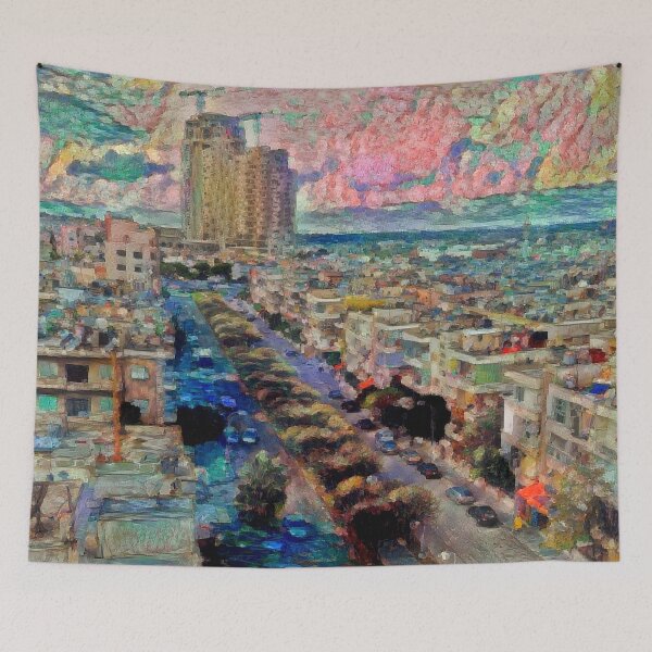 Item preview, Homs' Ghouta Street view - Magi designed and sold by Homsalgia.