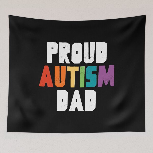 Item preview, Proud Autism Dad Autism Awareness Matching Family designed and sold by MariosNydras.