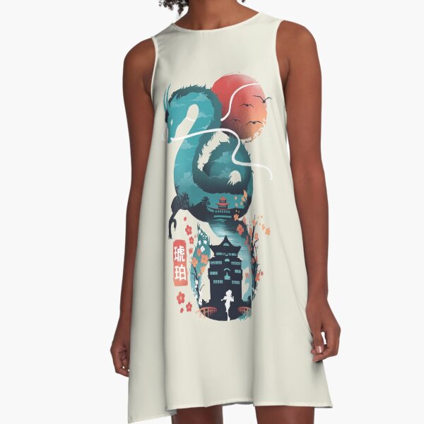 Disappearance A-Line Dress