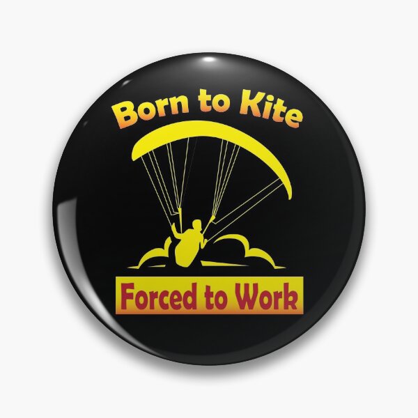 Item preview, Born to Kite Forced to Work - Born to Kite, Forced to Work Graphic and Sticker Pack designed and sold by WilsonCreekArts.