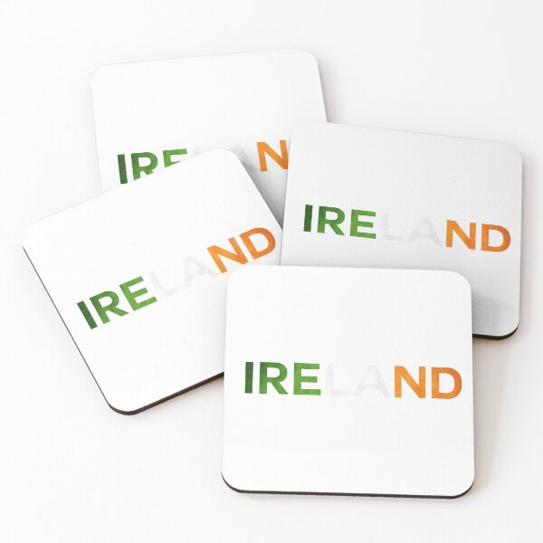 Item preview, Ireland name with flag colours designed and sold by IrishBeast.