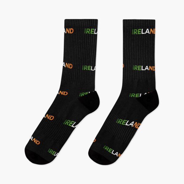 Item preview, Ireland name with flag colours designed and sold by IrishBeast.
