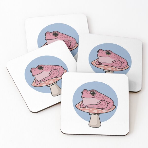Item preview, Pink Toadstool Frog designed and sold by melouker.