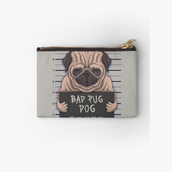 Item preview, Bad Pug Dog  designed and sold by TeesMii.