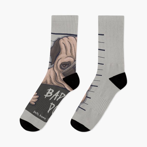 Item preview, Bad Pug Dog  designed and sold by TeesMii.