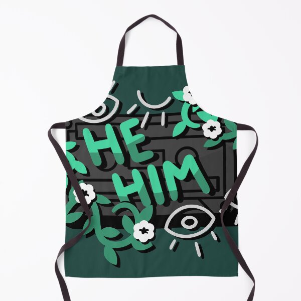 Item preview, He/Him Pronouns - Gray/Green designed and sold by rollingtape.