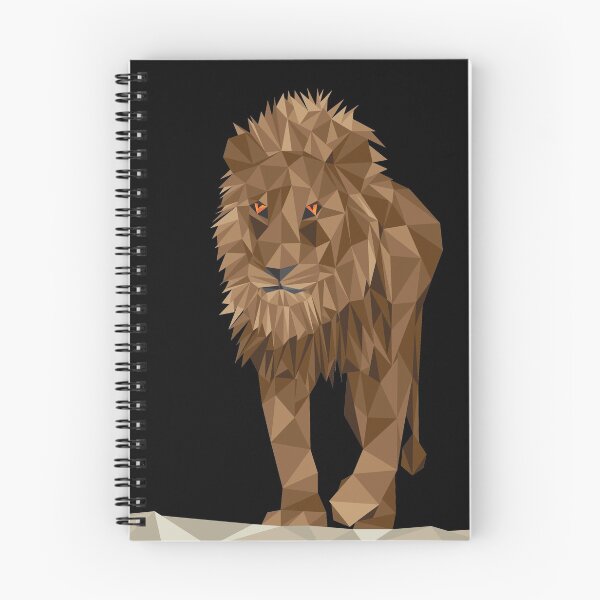Item preview, Lion on the desert - Geometric artwork designed and sold by knappidesign.