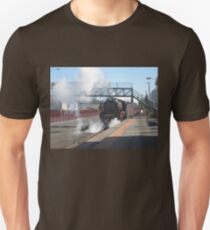 R Class Loco at Echuca Station Unisex T-Shirt