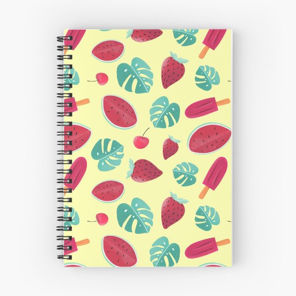 Item preview, summer monstera leaf lolly strawberry pattern design designed and sold by ScarletWild.