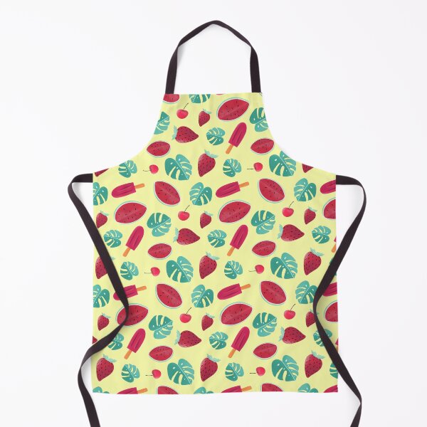Item preview, summer monstera leaf lolly strawberry pattern design designed and sold by ScarletWild.